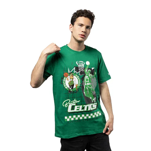Kaos New Era Original Boston Celtics NBA Rally Drive Green