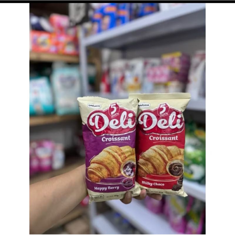 

PROMO DELI CROISANT VARIAN BLUEBERY 45GRAM
