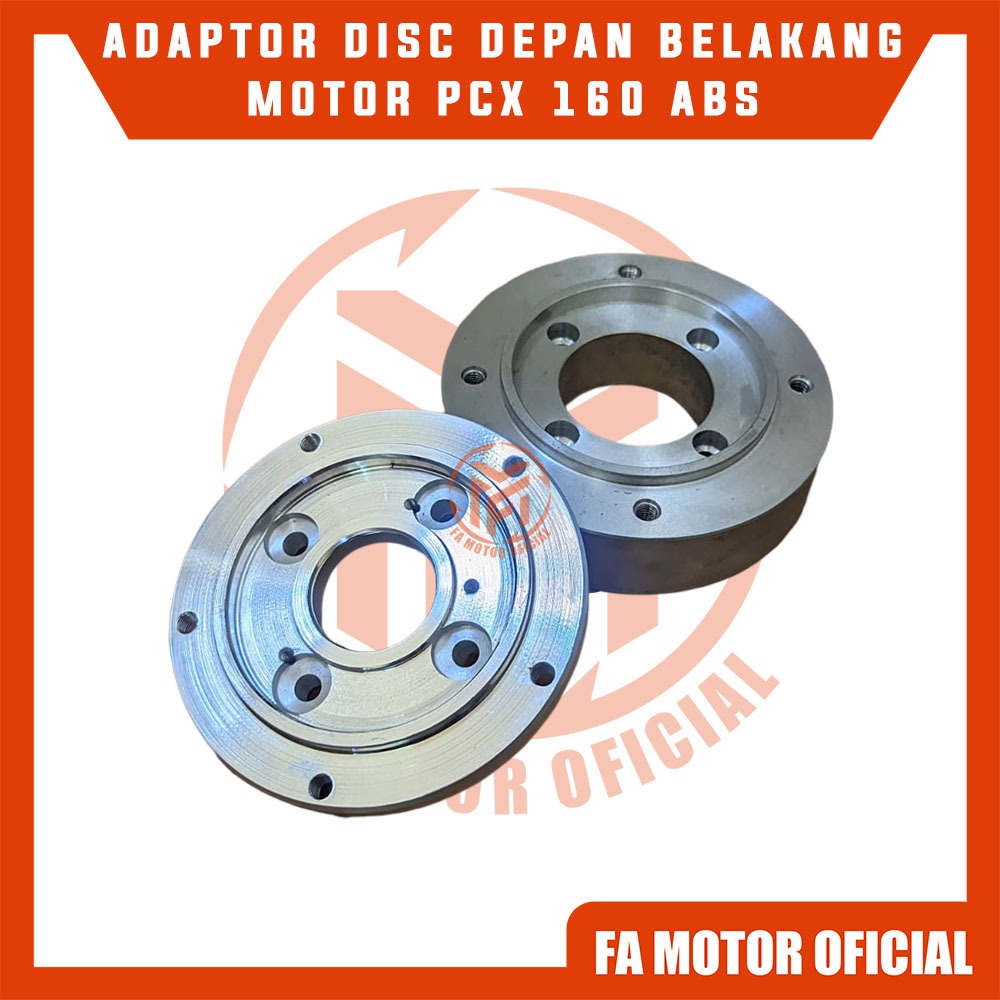 Adaptor Depan Belakang PCX 160 ABS Adaptor Tromol Depan Belakang PCX 160 ABS