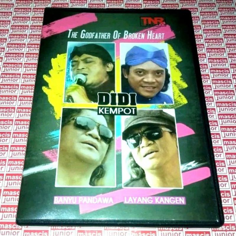 VCD Didi Kempot - The GodFather Of Broken Heart - Banyu Pendawa Layang Kangen V CD ORIGINAL