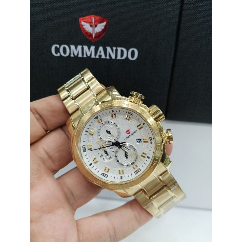 Commando CM7006G-3GDW#Commando CM7006G#CM7006G-3GDW#Jam tangan pria Commando CM7006G#Man watch Comma
