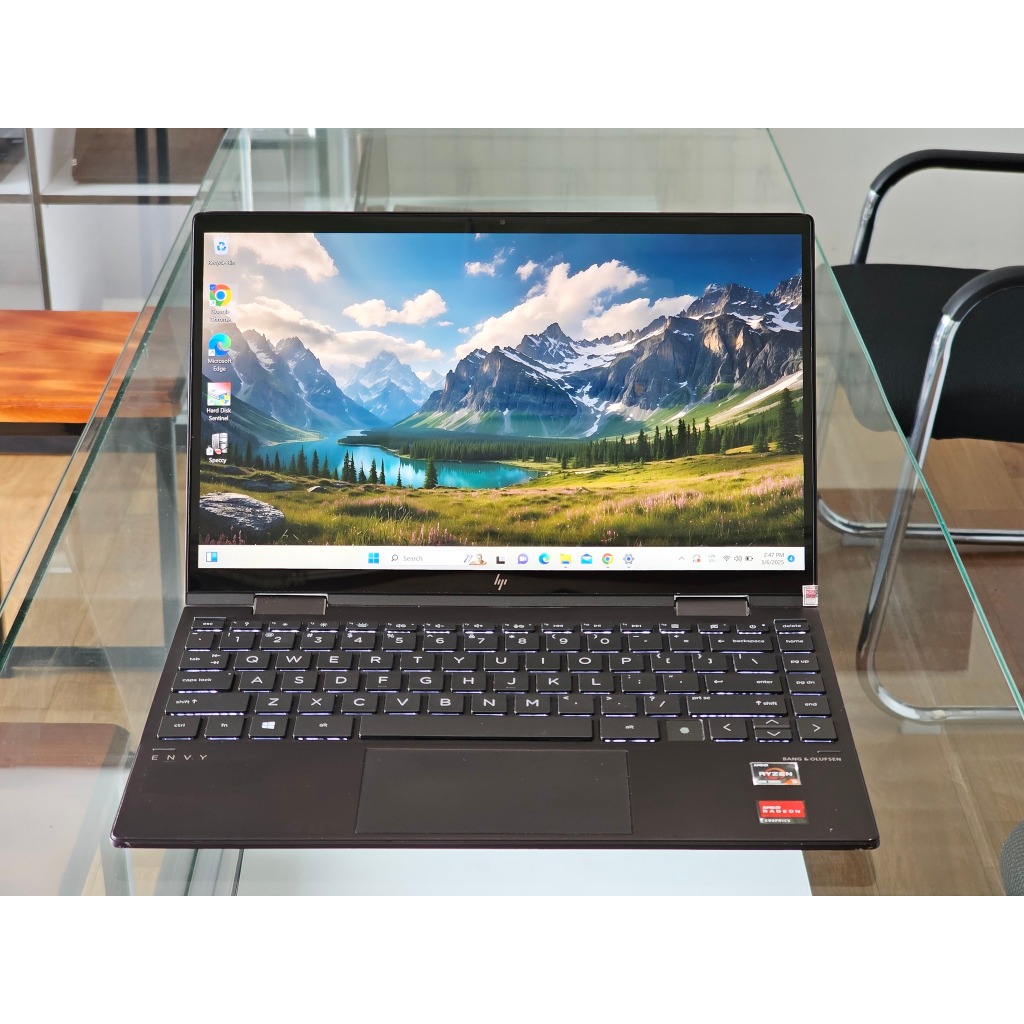 HP ENVY X360 Convertible AMD Ryzen 5 4000 Series Touchscreen 2 in 1 Premium Laptop