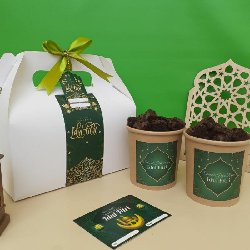 

PRE ORDER hampers Lebaran Idul Fitri Brownies Bites Parcel Lebaran Brownies Bites Brownies Panggang Fudgy Brownies