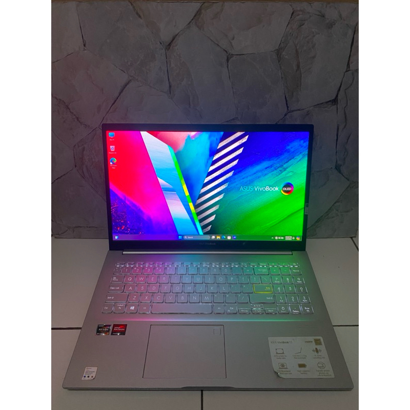 Asus Vivobook Oled 15 M513ua Amd Ryzen 7-5700 ram 16/512 gb oled panel 15inc win 11 ori