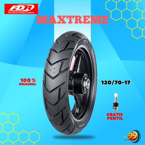 Ban Motor Sport - Supermoto FDR MAXTREME 120/70 Ring 17 Tubeless