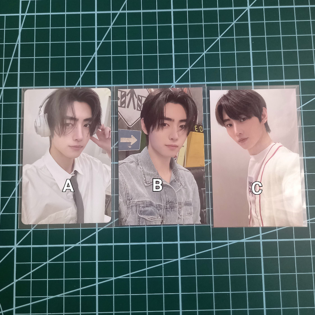 PHOTOCARD OFFICIAL ENHYPEN SUNGHOON (dicon headphone, 3rd enniv, uni bdc)