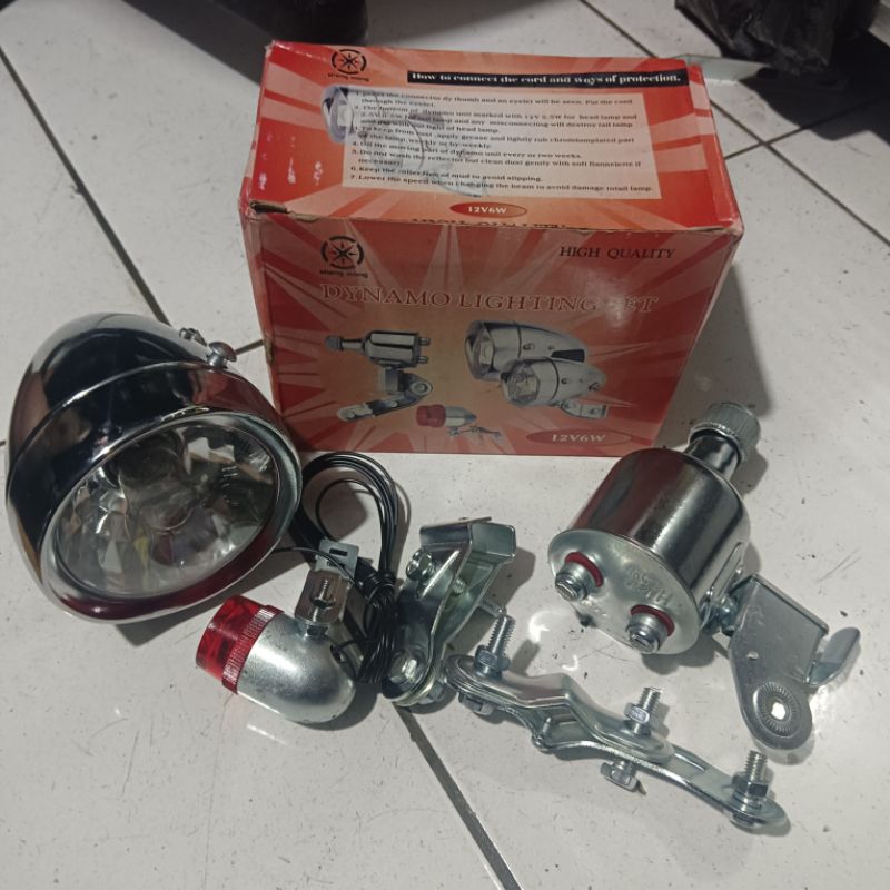 Lampu Sepeda Onthel 28 Vintage Klasik Jadul