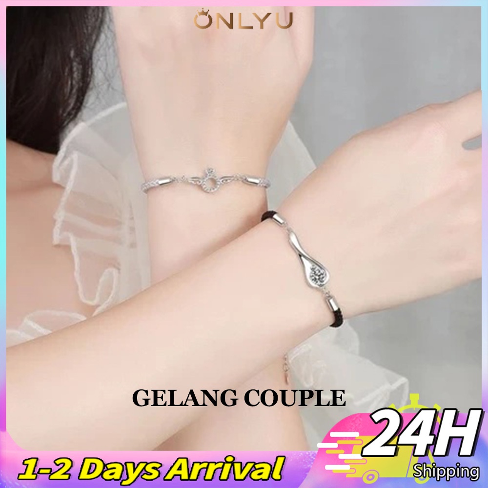 Gelang couple pasangan-gelang pasangan gelang couple aesthetic terbaru