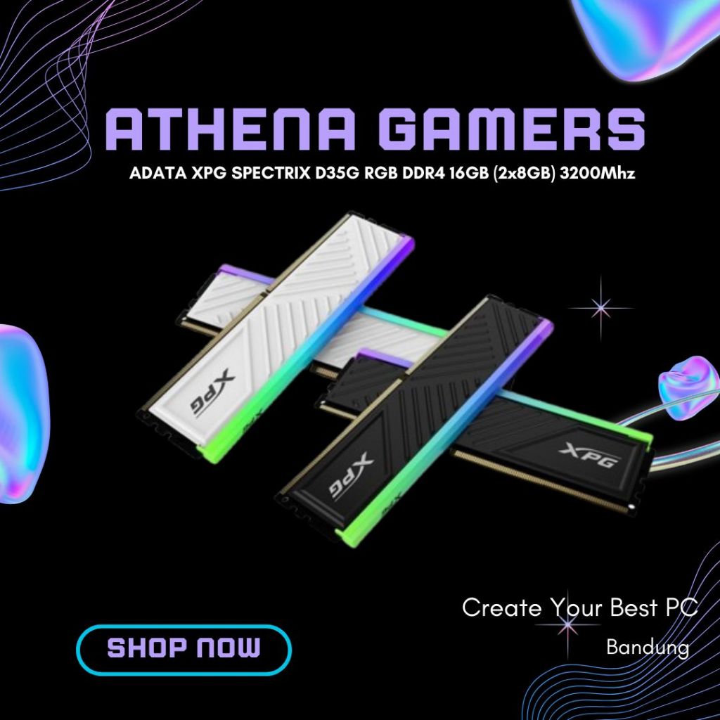 ADATA XPG SPECTRIX D35G RGB DDR4 16GB (2x8GB) 3200Mhz | Athena Gamers