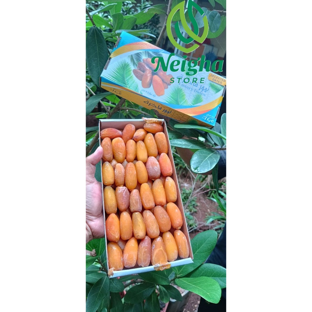 

Kurma Ruthob Libya Fakhirah 1 Kg Kurma Basah Setengah matang Premium