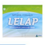Lelap Obat Tidur Strip 4 Kaplet Meringankan Gangguan Tidur