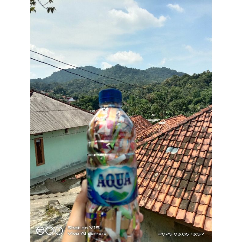 

promo ecobrik botol UK 600ml berat 200gr