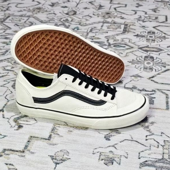 Vans Style 36 Decon Sf V66 Marshmallow White Black (ORIGINAL BNIB RESMI PT NAVYA)