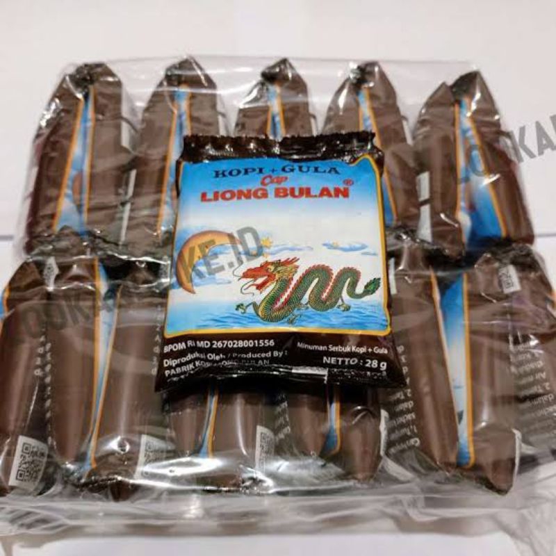 

KOPI LIONG BULAN + GULA 28GR ( ISI 20 SACHET)