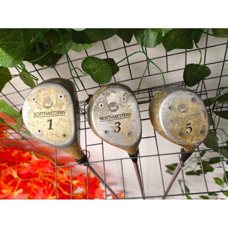 Isi 3 stick golf sesuai foto wood 1 wood 3 wood 5 Stick golf Driver stick golf wood set golf set woo