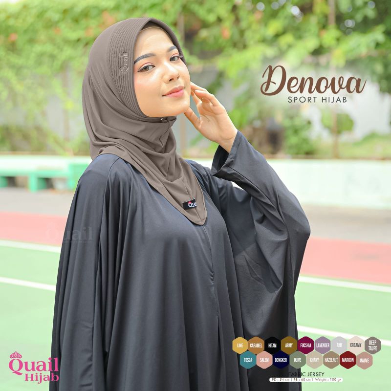 Jilbab Sport Denova by QuaiL Hijab