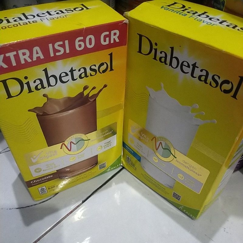 

Diabetasol Vanila Cokelat 570 gram 630 gram