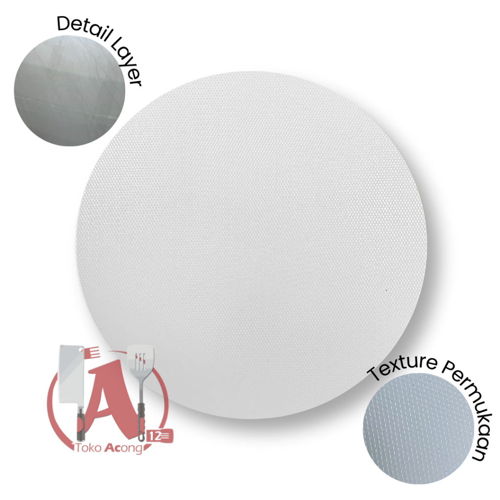 Talenan Plastik Ukuran 45 Cm Tebal 5 Cm