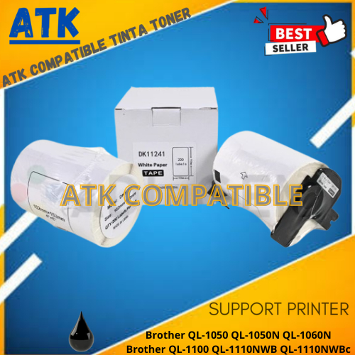 

COMPATIBLE LABEL PAPER BROTHER DK-11241 - 102MM X 152MM