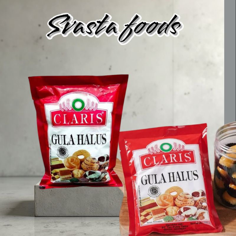 

Gula Halus Claris (MERAH) 4pcs 1Kg