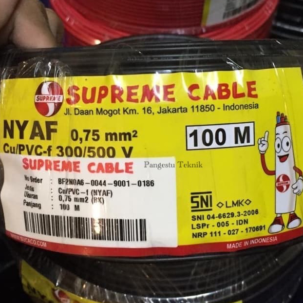 Kabel NYAF 0,75 mm