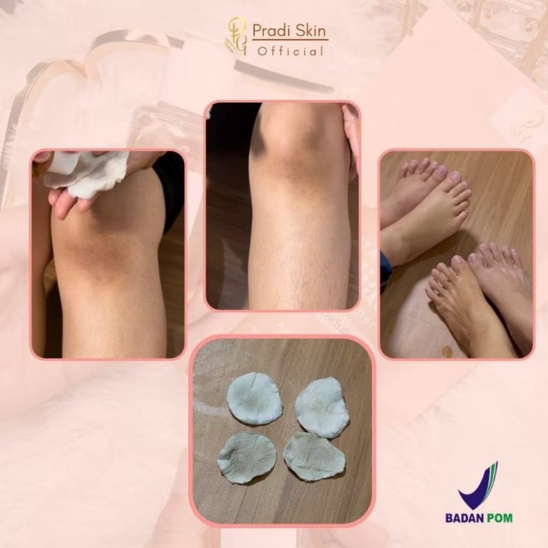 PRADISKIN Toner Badan Exfoliasi AHA BHA Glutathione Mengangkat Sel Kulit Mati Original BPOM