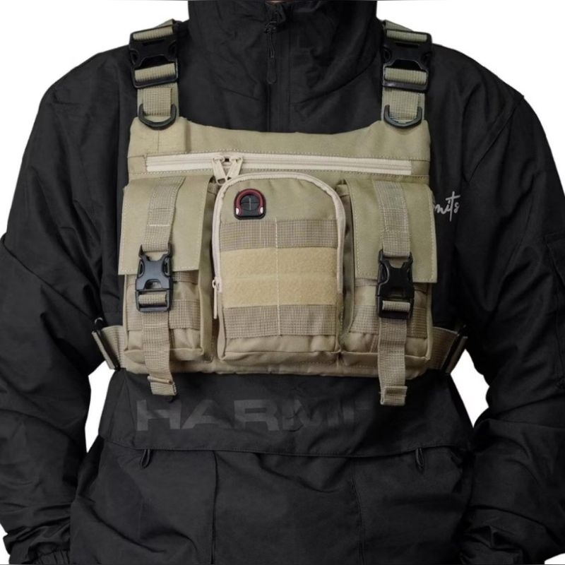 Tas Dada Tas Rompi Tas Selempang Tactical Pria Anti Air