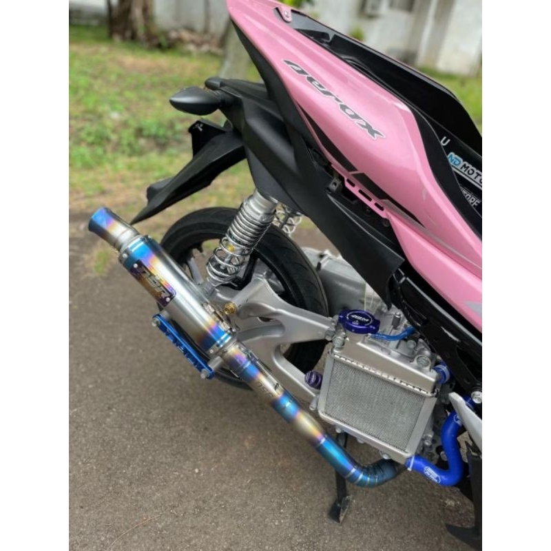 Knalpot Sanblue Ceklis SALEMBA EDITION Aerox Beat Vario Nmax Mio DSR ORIGINAL
