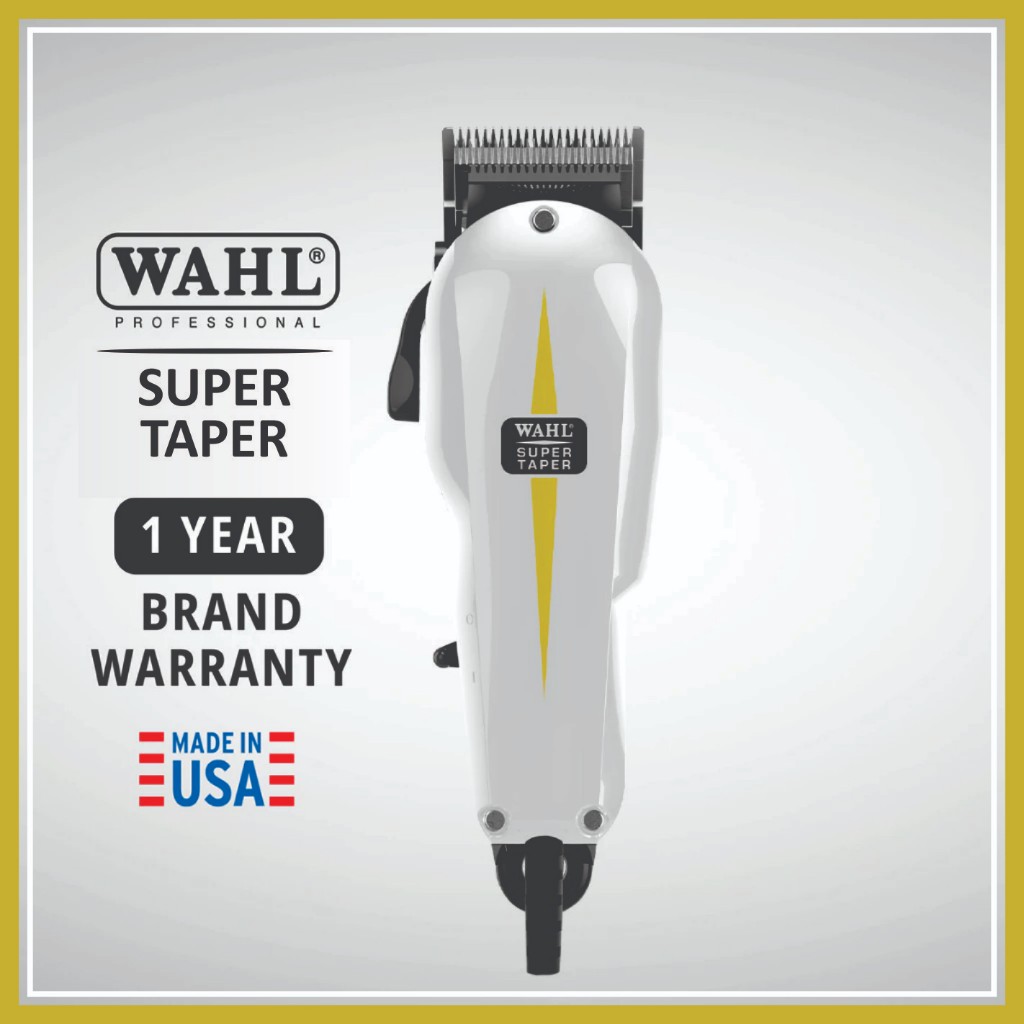 Mesin Cukur Rambut Wahl Super Taper USA [Asli & Original] - Mesin Pangkas Clipper Wahl Super Taper P