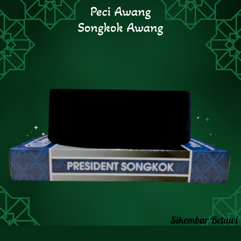 SONGKOK HITAM AWANG PECI AWANG ORIGINAL PECI AWANG PECI HITAM AWANG PREMIUM PECI AWANG TINGGGI8 9 10
