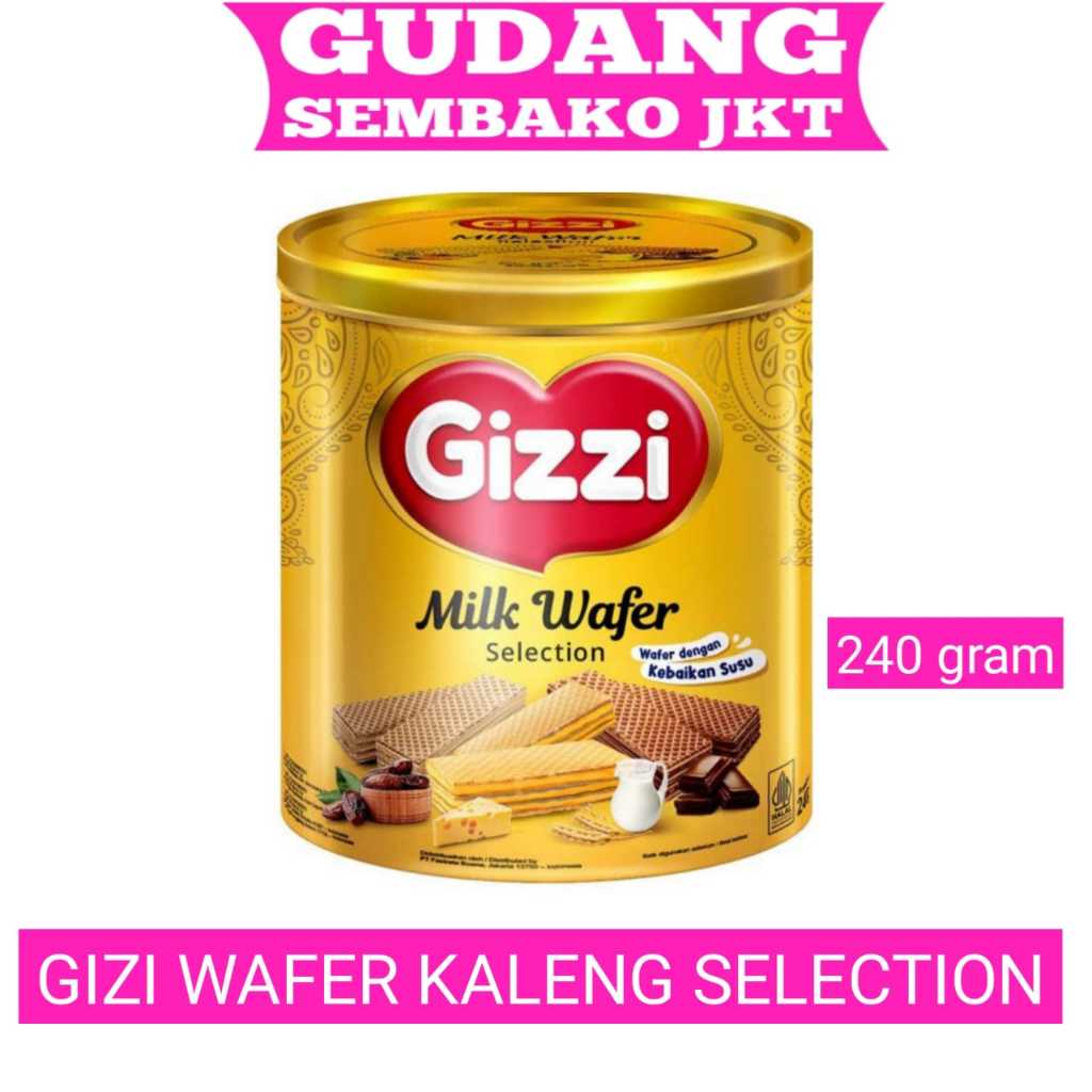 

gizzi wafer kaleng 240 gram