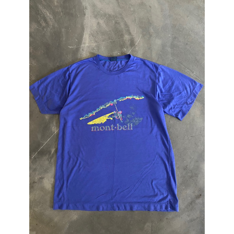 kaos vintage montbell 80s