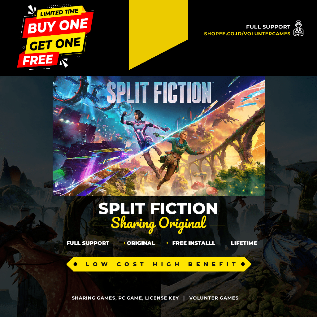 SPLIT FICTION PC ORIGINAL
