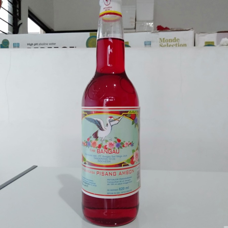 

Sirup cap bangau rasa pisang ambon 620ml