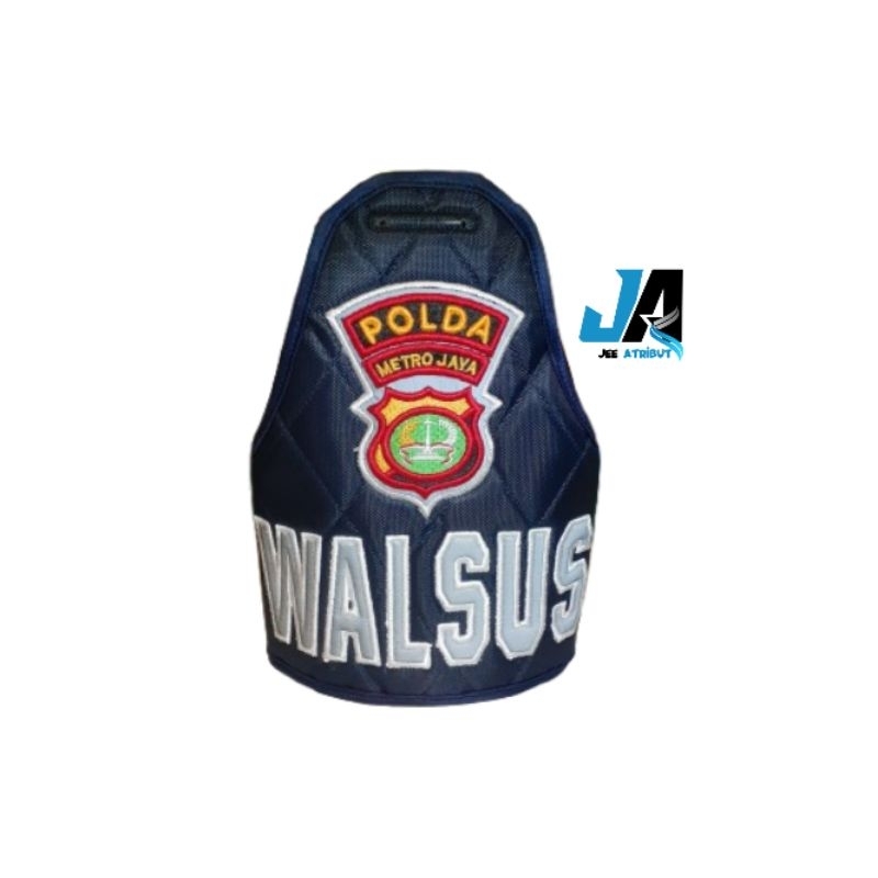 Ban lengan WALSUS/ban tangan bhabinkamtibmas/ban lengan custom logo/ban tangan custom tulisan