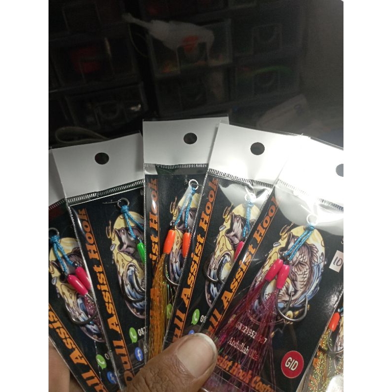 Assist hook Chinu size 10 untuk jig 30-40gram