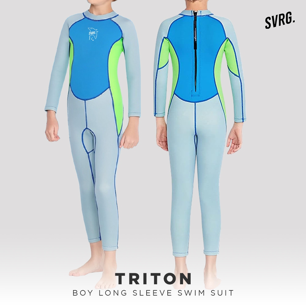 Triton Wet Suit - Diving Suit for Boys & Girls - Baju Renang Anak