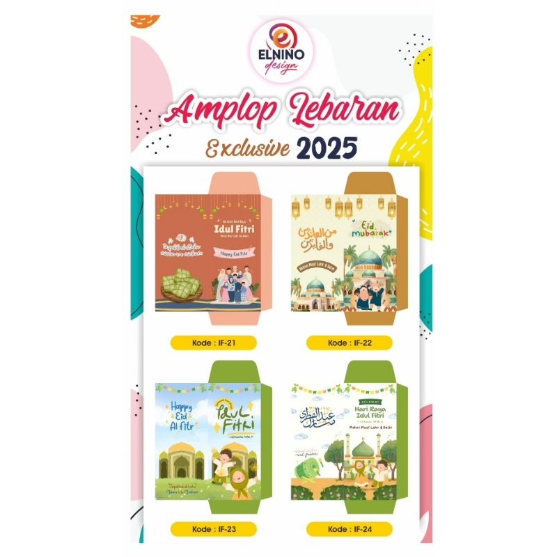 

AMPLOP LEBARAN EXCLUSIVE BISA CUSTOM NAMA/TULISAN