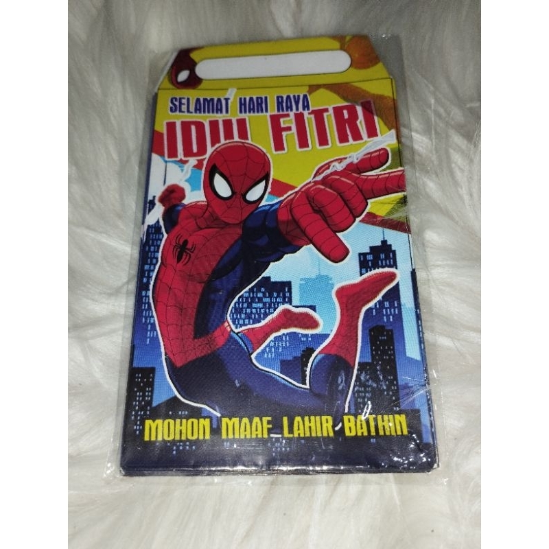 

amplop lebaran 2025 motif SPIDERMAN