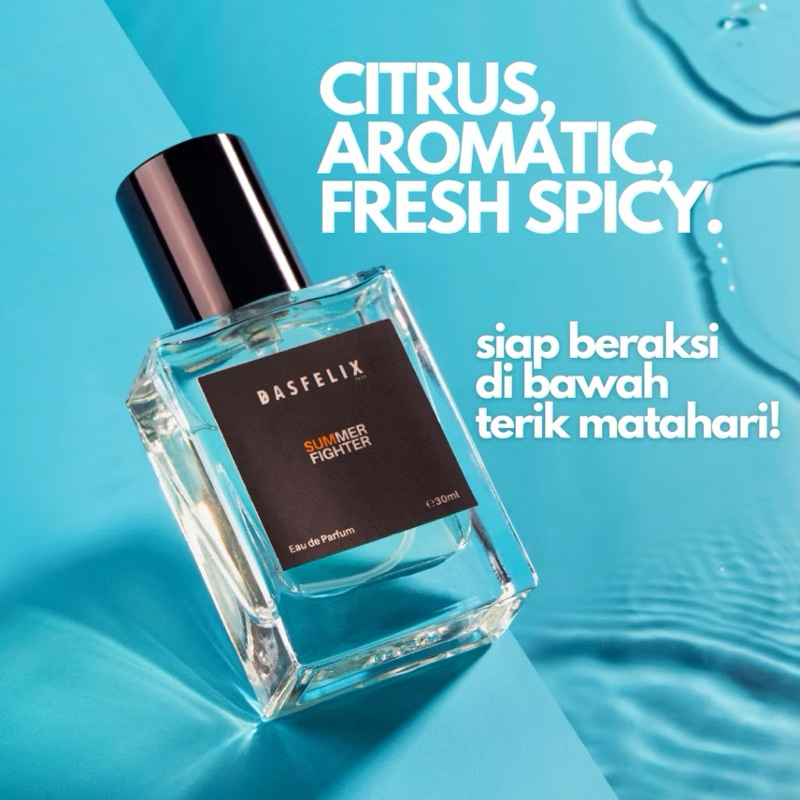 Dasfelix Summer Fighter - Parfume Pria Tahan Lama - Eau de Parfum - Parfum Pria