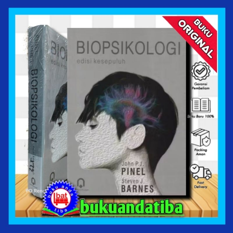 BUKU BIOPSIKOLOGI  - JOHN P. PINEL & STEVEN J. BARNES - ORIGINAL