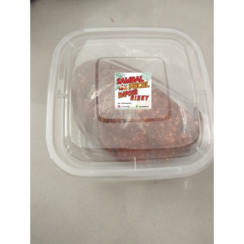 

Sambal pecel madiun homemade 1/4 pedas