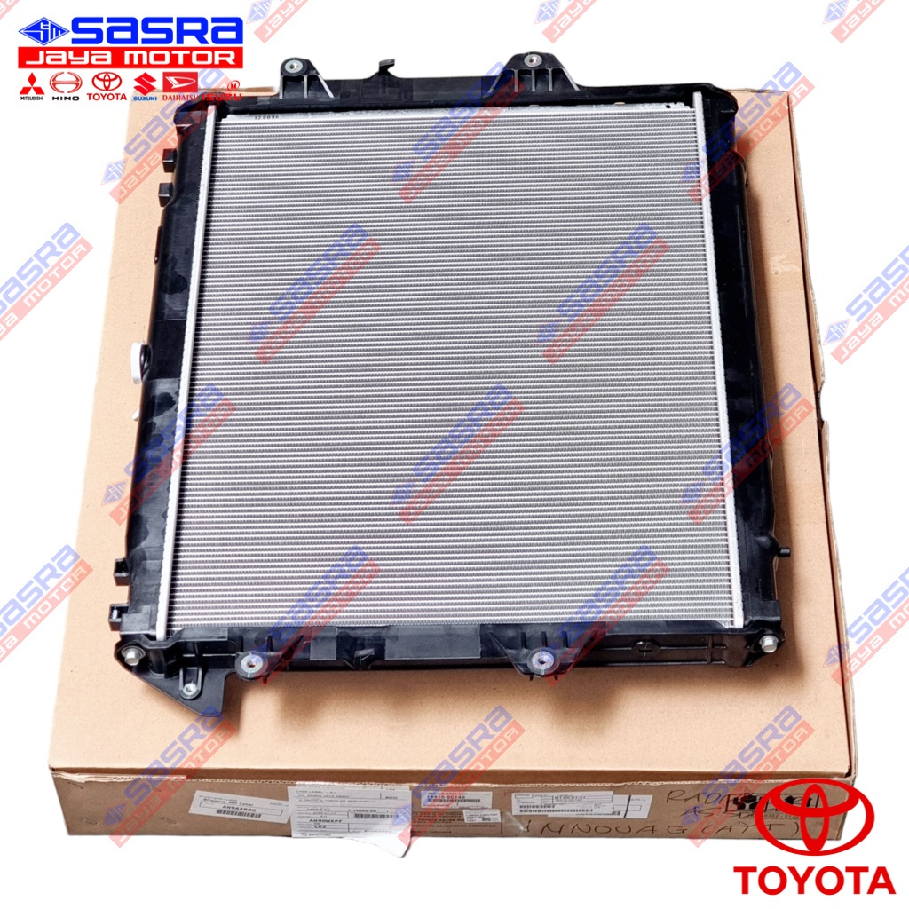 Radiator Assy ORI INNOVA BENSIN MATIC/AT 2004-2015|FORTUNER BENSIN MATIC 2006-2016 Toyota Genuine Pa