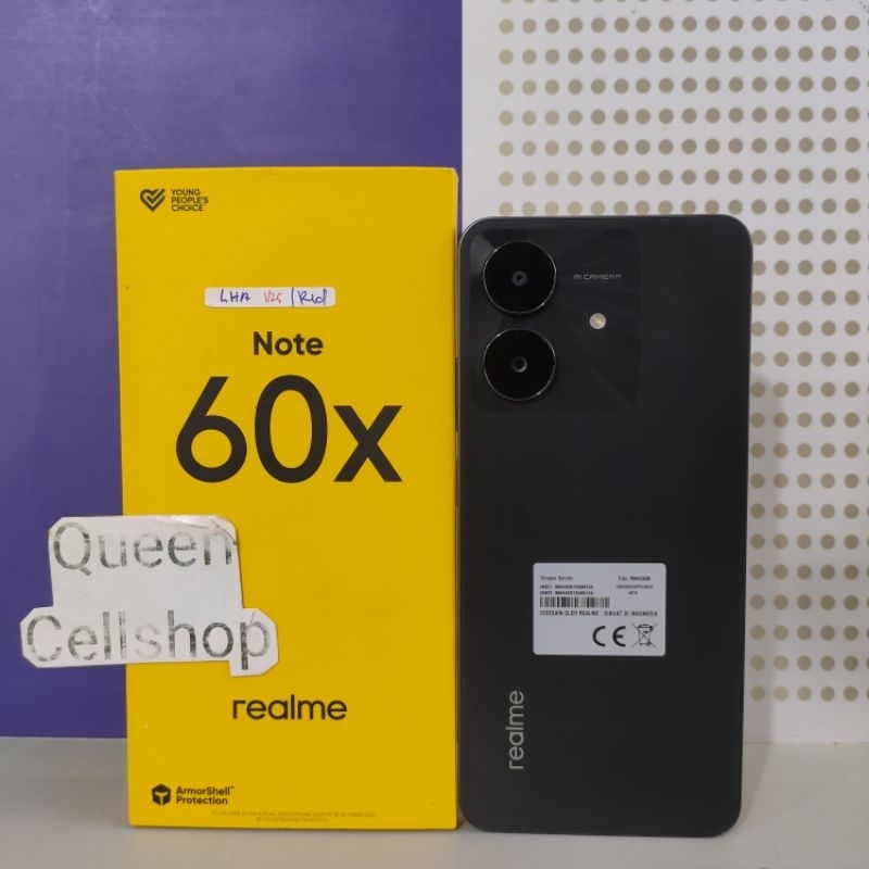 REALME NOTE 60X 4/64 SECOND FULLSET