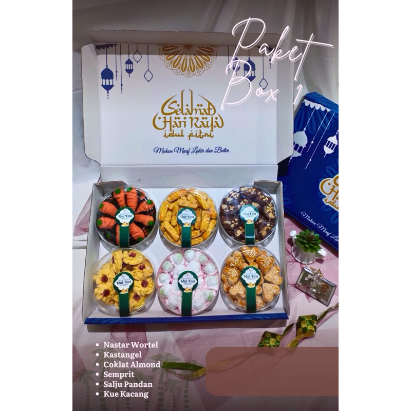 

Parcel lebaran kue kering