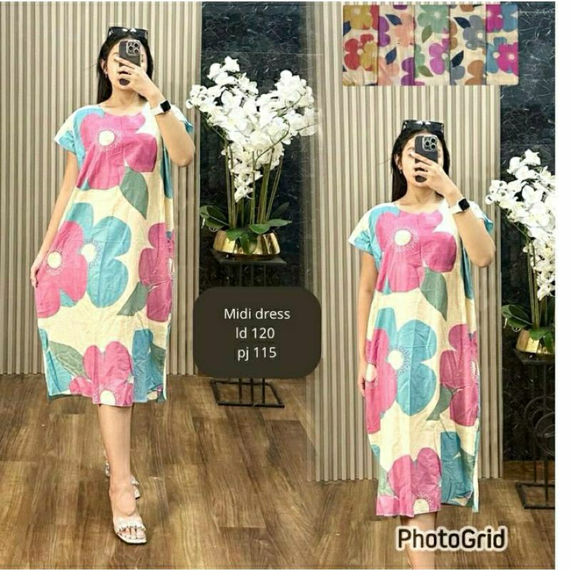 Daster Midi Jumbo (Midi Dress) LD 120
