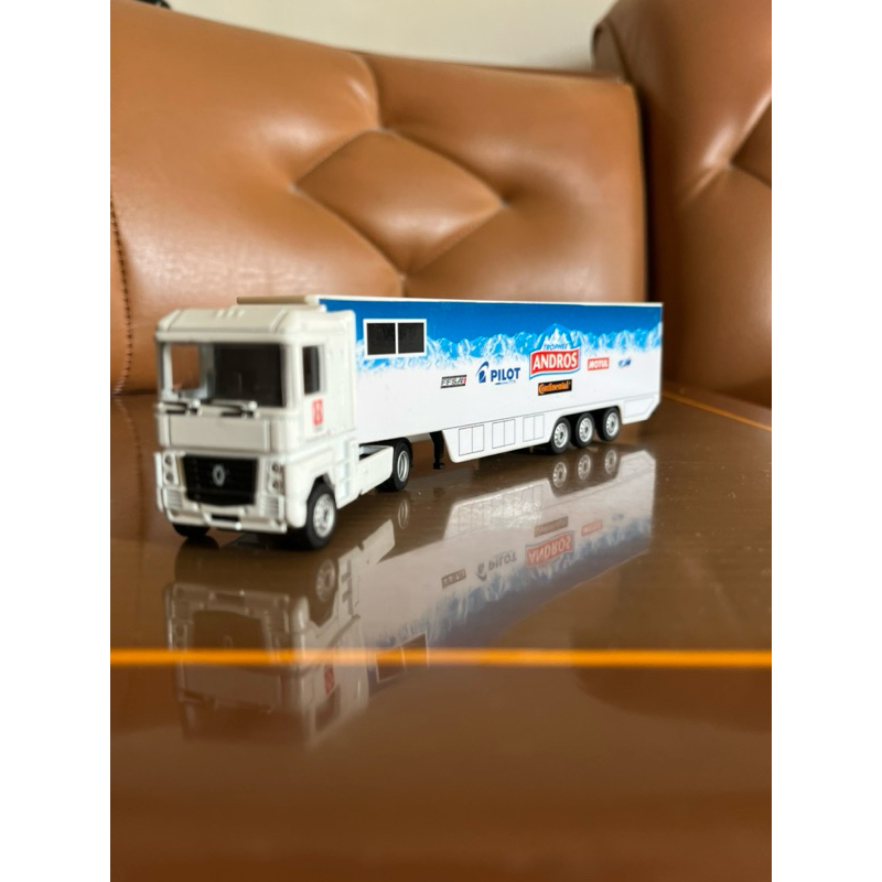 Majorette Renault Magnum Thropee Andros Truck Trailer