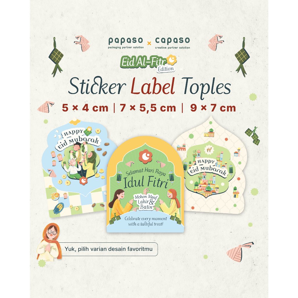 

Sticker Toples Lebaran Idul Fitri