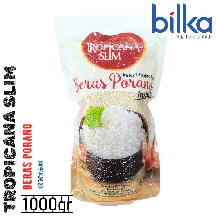 

TROPICANA SLIM Beras Porang Instan (Konjac Rice) 1kg