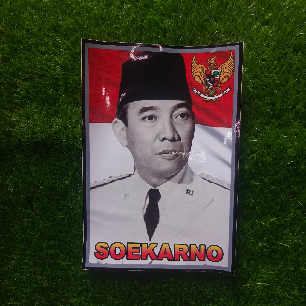 STIKER IR.SOEKARNO STIKER PAK SOEKARNO STIKER VINYL IR. SOEKARNO STIKER PAHLAWAN NEGARA IR.SOEKARNO 